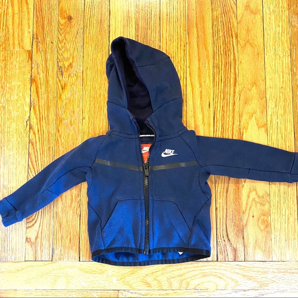 Nike Baby Navy Zip Hoodie 12m